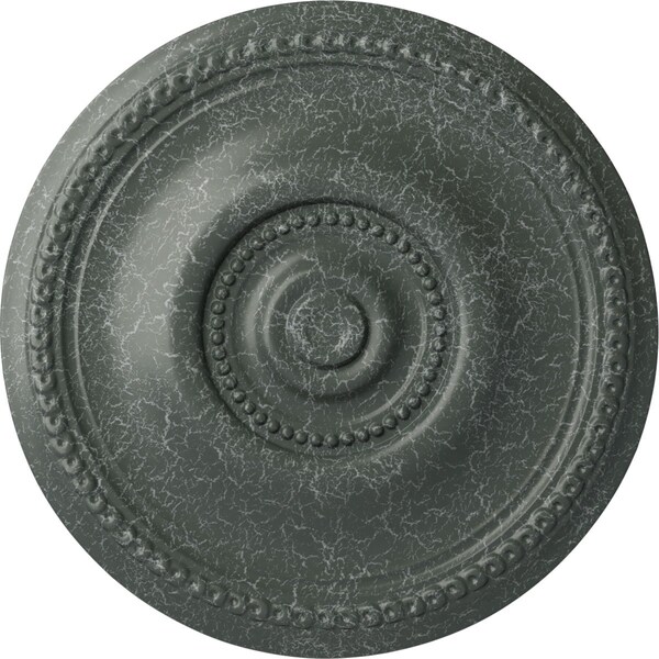 Ekena Millwork Raynor Ceiling Medallion (Fits Canopies up to 6"), 20 5/8"OD x 1 3/8"P, Athenian Green Crackle CM20BEAGC - main